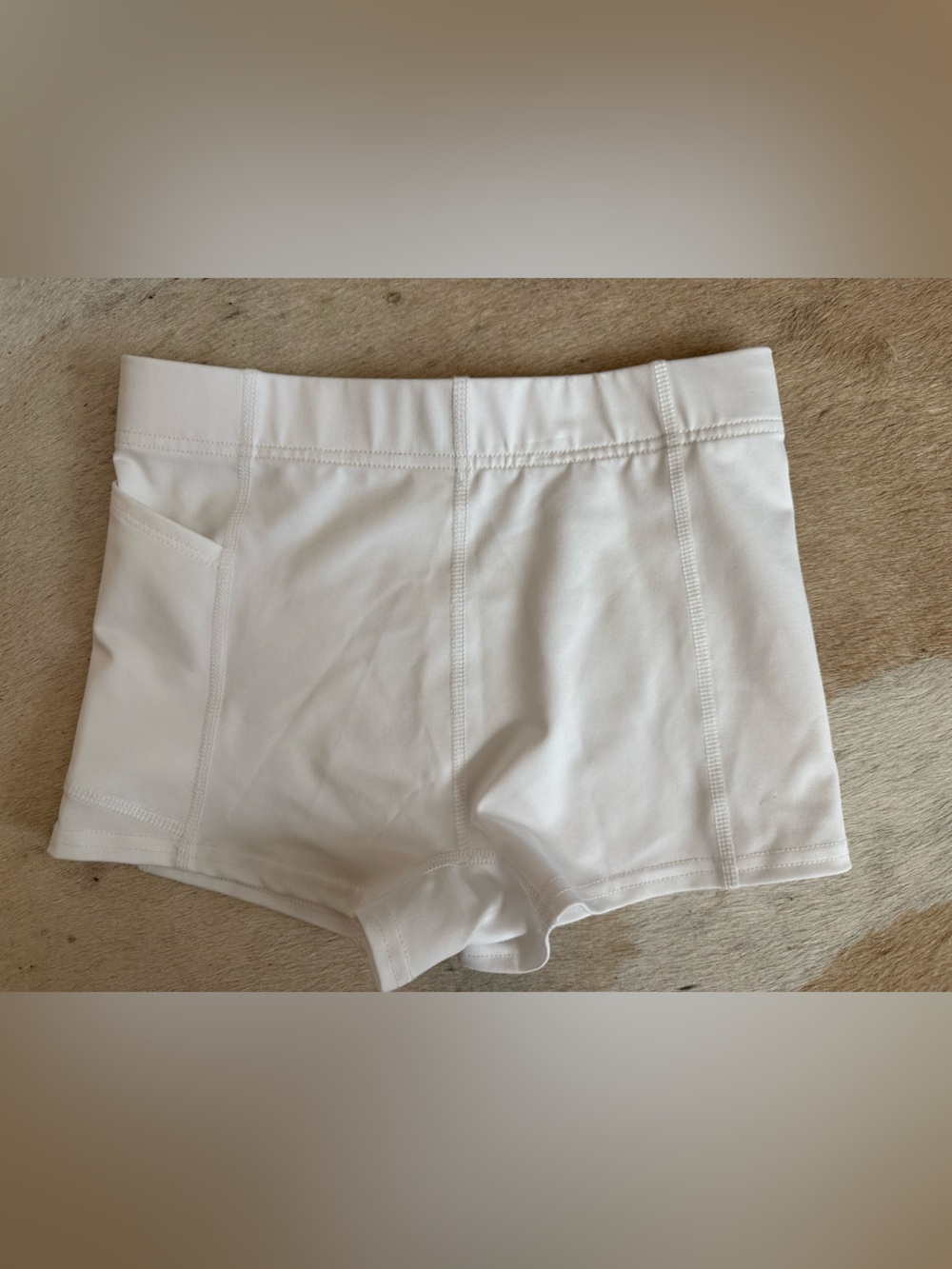 BCG girls White Athletic Shorts